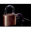 Brass Key Lock